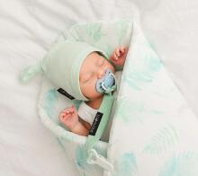 Lullalove Baby Wrap  Art.118925 MRB  mazuļu konvertiņš 75x75 cm