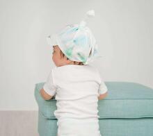 Lullalove Summer Hat Art.118980 Mint Ferns Летняя шапочка из хлопка
