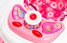 Fillikid Baby Walker Art.BG1631 Pink Ходунки для первых шагов