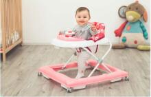 Fillikid Baby Walker Art.BG1631 Pink Ходунки для первых шагов