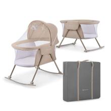 KinderKraft Lovi 3 in 1 Art.KKLLOVIBEG0000 Beige Кроватка - колыбель - качалка 3 в 1