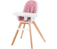 KinderKraft'20 Tixi 2 in 1 Art.KKKTIXIPNK0000 Pink  стульчик для кормления