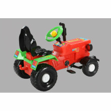 3toys Art.TR5 Inlea4Fun Pedal Farmer Tractor Red Laste jalgrattatraktor pedaalidega