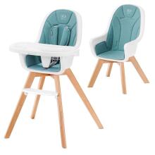 KinderKraft'20 Tixi 2 in 1 Art.KKKTIXITRQ0000 Turquoise barošanas krēsls