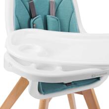KinderKraft'20 Tixi 2 in 1 Art.KKKTIXITRQ0000 Turquoise barošanas krēsls