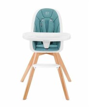KinderKraft'20 Tixi 2 in 1 Art.KKKTIXITRQ0000 Turquoise barošanas krēsls