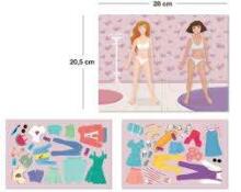 Apli Kids Magnets Fashion Art.17201  Магнитная игра,42шт.