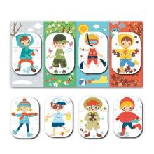 Apli Kids Magnets Seasons Art.17160 Магнитная игра ,24шт