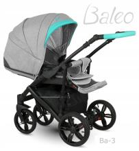 Daudzfunkcionālie rati 3in1 CAMARELO Baleo Art.03, pelēki