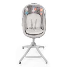 Chicco Baby Hug Air 4 in1  Art.79173.21 Dark grey Детская кроватка - стульчик