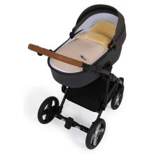 Alta Bebe Lambskin Footmuff Nordkap Art.MT2200LP-61 Beige