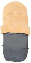 Alta Bebe Lambskin Footmuff Nordkap Bugaboo Art.MT2280LP-64 Dark Grey Guļammaiss  ratiem ar dabisku aitas vilnas 100x45cm