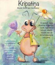 Kripatiņa Mazās skudriņas medaljons  Bērnu grāmata