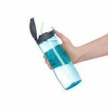 „Sistema® Hydrate Quick Flip Art.630“ vandens butelis su šiaudais