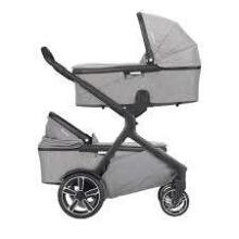 Nuna Demi Grow Carrycot  Art.CC03906CVRGL Caviar  Люлька для коляски Demi Grow