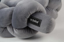 La bebe™ Velvet Border (160) Art.119726 Grey Bed bumper 160cm