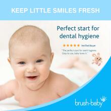 Brush Baby Teething Wipes Art.BRB242 Салфетки для зубов,28 шт