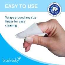 Brush Baby Teething Wipes Art.BRB242 Салфетки для зубов,28 шт