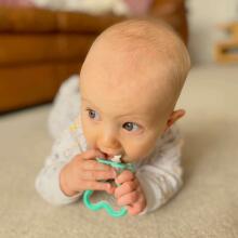 Brush Baby Teether Set Art.BRB097 Pirmā zobu birste  un smaganu birstīte