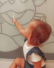 Brush Baby Teether Set Art.BRB097 Pirmā zobu birste  un smaganu birstīte