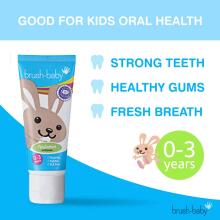 Brush Baby Toothpaste Applemint Art.BRB127  Детская зубная паста  от 0-3 лет  ,50мл