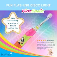 Brush Baby Kidzsonic Art.BRB083  bērnu elēktriska zobu birste
