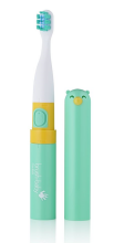 Brush Baby Go-Kidz Art.BRB120 Green  bērnu elēktriska zobu birste ar uzlīmēm