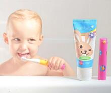 Brush Baby Go-Kidz Art.BRB121 bērnu elēktriska zobu birste ar uzlīmēm