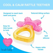 Brush Baby Cool & Calm Art.BRB206 dantų kramtymo žiedas