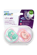 Philips Avent Ultra Air Art.SCF349/12 Пустышка силиконовая, 18+ мес., (2 шт.)