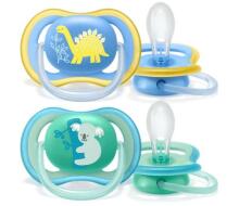 Philips Avent Ultra Air Art.SCF349/11 Пустышка силиконовая, 18+ мес., (2 шт.)