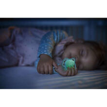 Philips Avent Ultra Air Night  Art.SCF376/21  Силиконовая пустышка  6-18м, BPA-Free (2 шт.)