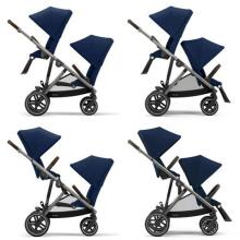 Cybex Gazelle S Art.273278 Sky Blue  rati dvīņiem