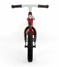 Aga Design Racer Art.20516 Black  Bērnu skrējritenis ar metālisko rāmi un piepūšamajiem riteņiem