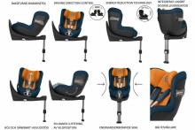 Cybex Sirona S I-Size Art.520002521 Classic Beige Bērnu autokrēsliņš (0-18kg)