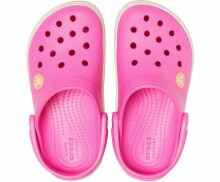 Crocs™ Kids Crocband Clog Art.204537-6QZ Electric Pink Bērnu sandales