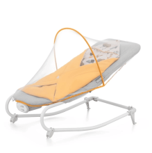 KinderKraft'20 Felio Art.KKBFELOYEL0000 Forest Yellow  Детский шезлонг Стильный детский шезлонг с музыкой и вибрацией