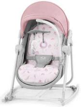 KinderKraft'20 Unimo 5 in 1 Art.KKBUNIOPNK000N Peony Rose Кроватка - колыбель - качалка 5в1