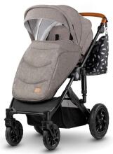 KinderKraft Prime  3 in1 Art.KKWPRIMBEG30000 Beige Universālie rati 3 in1