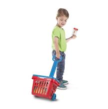 Melissa&Doug Basket Set Art.14073 Iepirkumu ratiņi ar produktiem