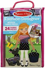 Melissa&Doug Fashion Designer Art.40331 Комплект для дизайна одежды