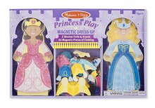 Melissa&Doug Magnetic Dress Up Princess Art.40321 Развивающая игра на магнитах Одень меня