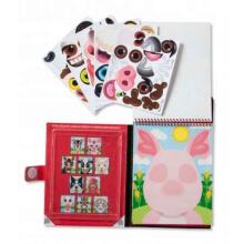 Melissa&Doug Face Sticker Pad Art.40511 Альбом с многократными наклейками на лицо