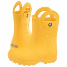 Crocs™ Kids' Handle It Rain Boot Art.12803-730 Yellow  Резиновые сапоги
