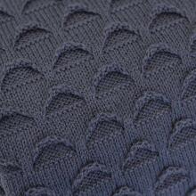 NordBaby Knitted Blanket Art.203925 Navy Dabīgas plediņš bērniem no bambusa, 70x90cm