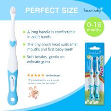 Brush Baby FirstBrush Art.BRB096  Bērnu zobu birste,1 gab