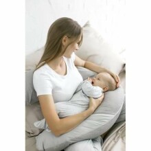 La Bebe™  Nursing Maternity Pillow Square Nappy Art.120634  Eastern Mod Pillow
