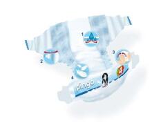 Pingo Ultra Soft Mini Art.120660 Экологические  подгузники 2 размер от 3-6 кг,42 шт.