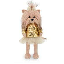 Orange Toys Lucky Doggy Yoyo: Golden Jacket Art.LD3/067 Mīkstā rotaļlieta sunītis Zelta jaciņa (37cm)