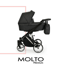 Kunert Molto Premium  Art.Mo-01 Pink  Универсальная коляска 2 в 1